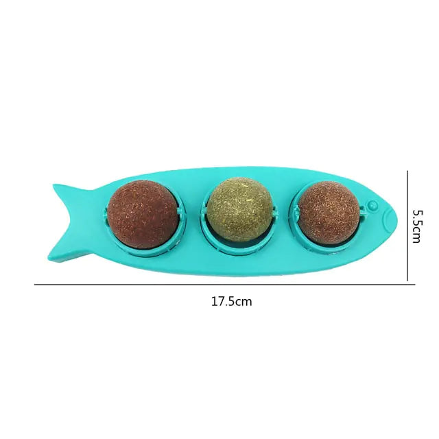 Catnip Ball Wall Mount