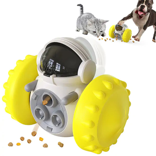 Interactive Tumbler Pet Food Dispenser Toy