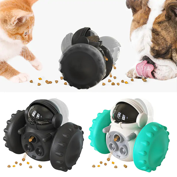 Interactive Tumbler Pet Food Dispenser Toy