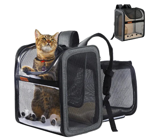 Expandable Pet Carrier Backpack