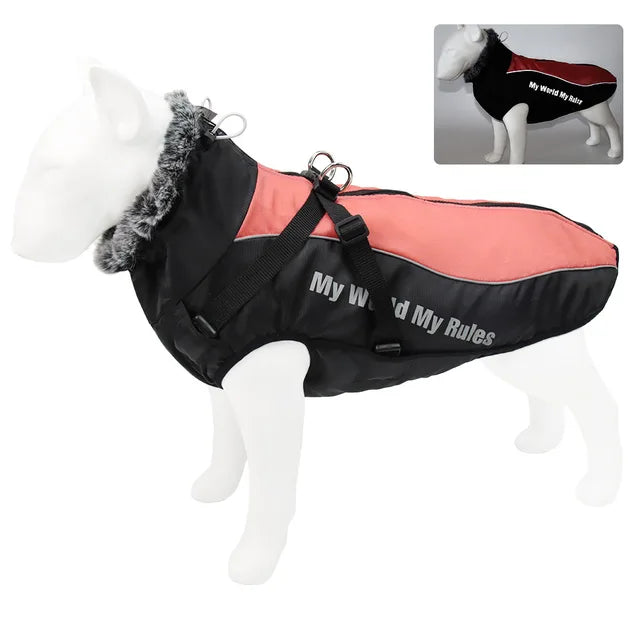 Waterproof Cotton Dog Coat