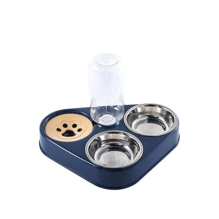 Triple-Function Pet Feeding Station