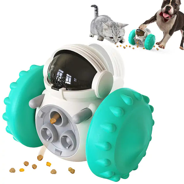 Interactive Tumbler Pet Food Dispenser Toy