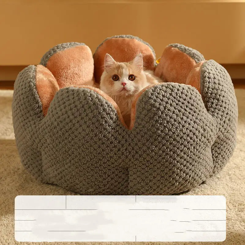 Cozy Cactus Petal Bed for Pets