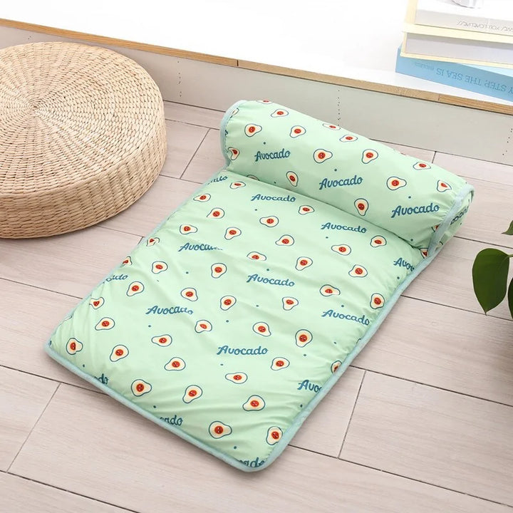 Pet Ice Silk Cooling Nest Pad