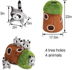 Hide-and-Seek Dog Toy