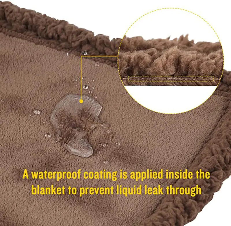 Reversible Waterproof Pet Blanket