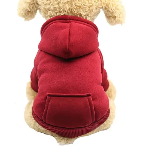 Cozy Pet Dog Hoodie in Soft Fleece