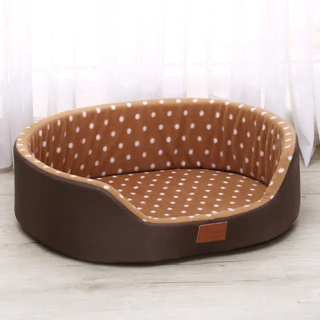 Reversible Soft Pet Bed for Cats and Dogs