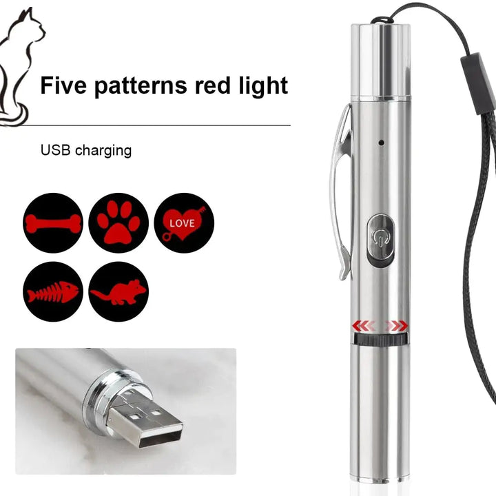 Multi-Pattern Laser Pointer for Pets