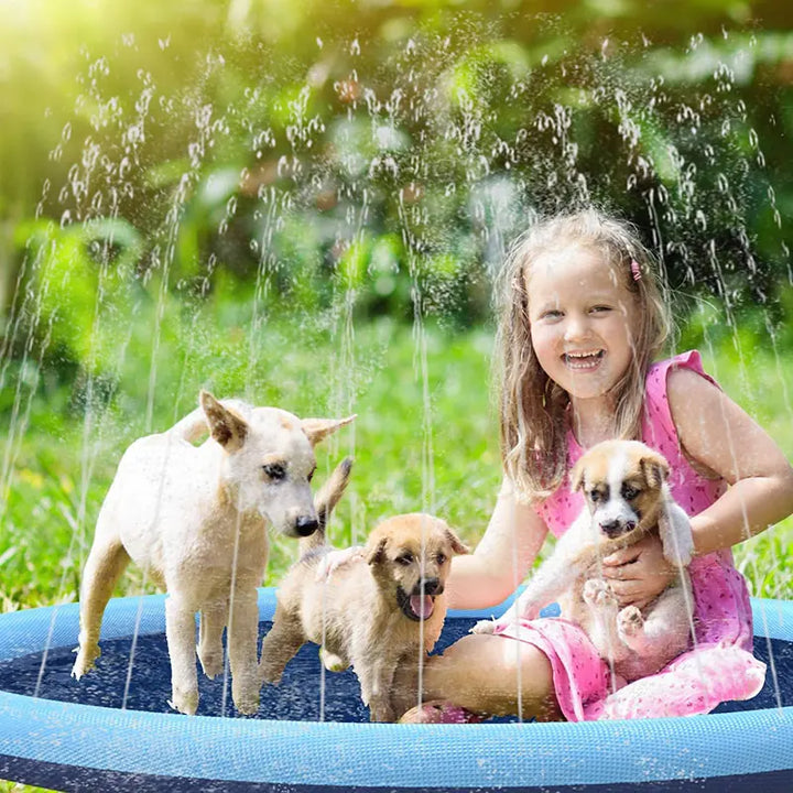 Summer Splash Sprinkler Pad for Dogs