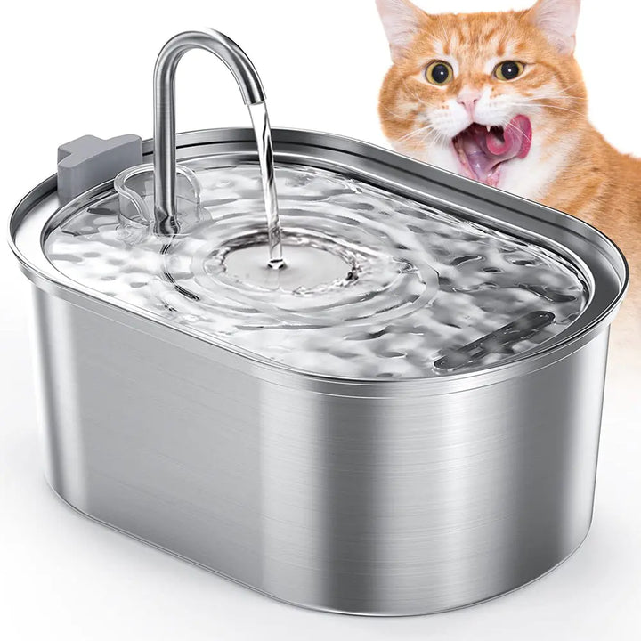 Stainless Steel Cat Water Fountain