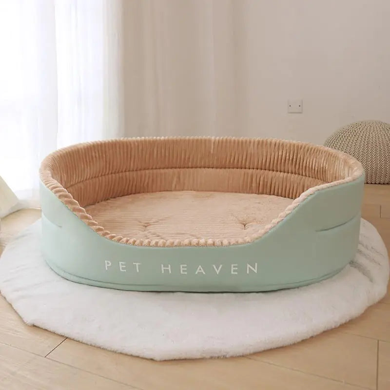 Reversible Soft Pet Bed for Cats and Dogs