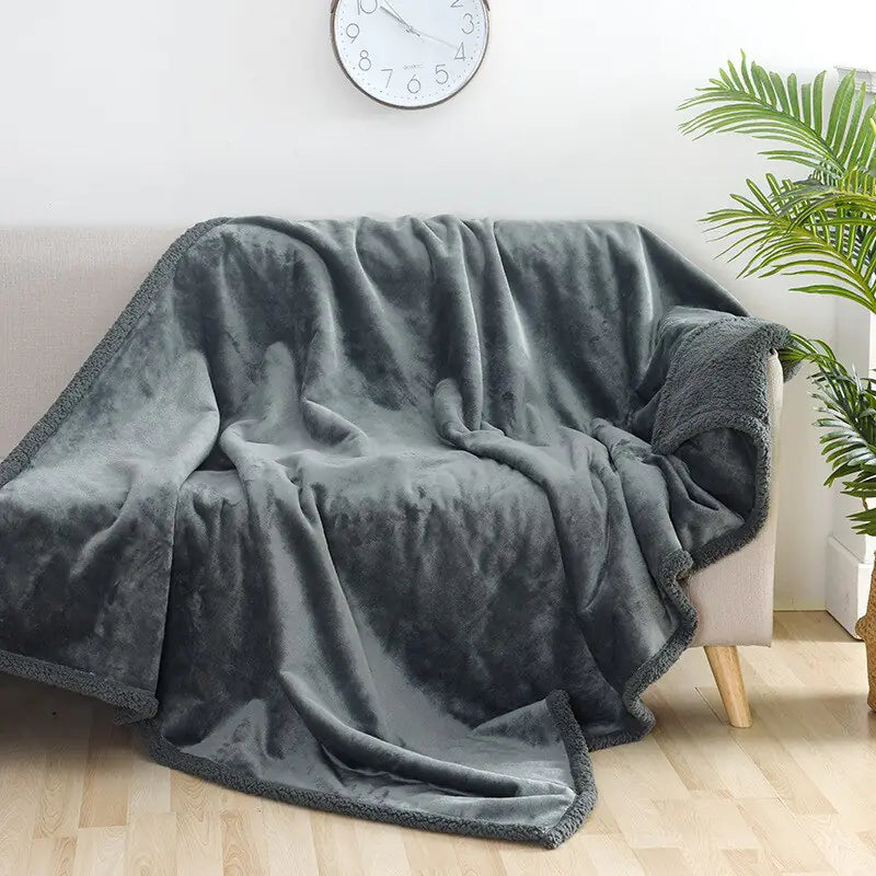 Reversible Waterproof Pet Blanket