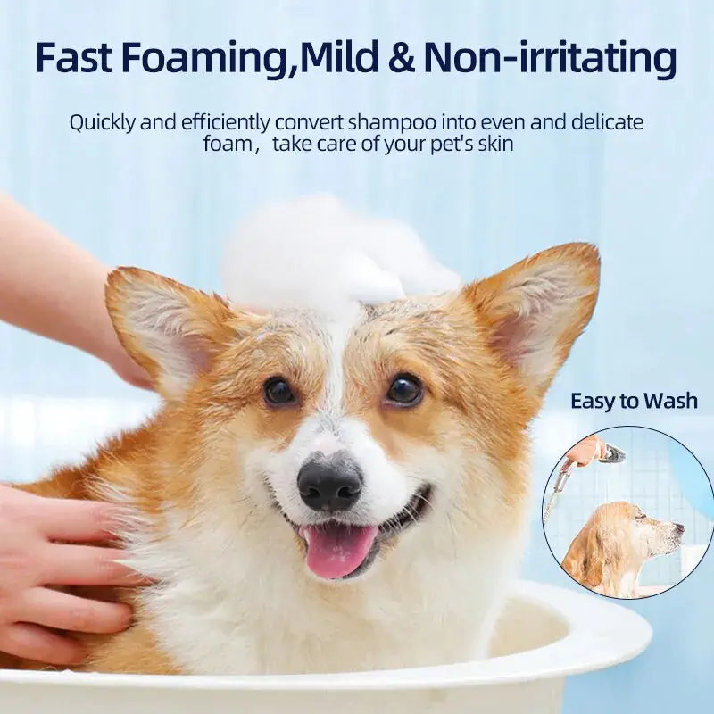 Foam Spray Dispenser for Pet Baths