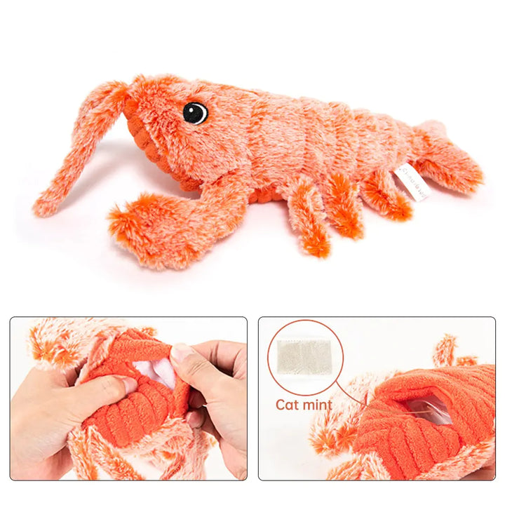 Shrimp Jumping Cat Toy