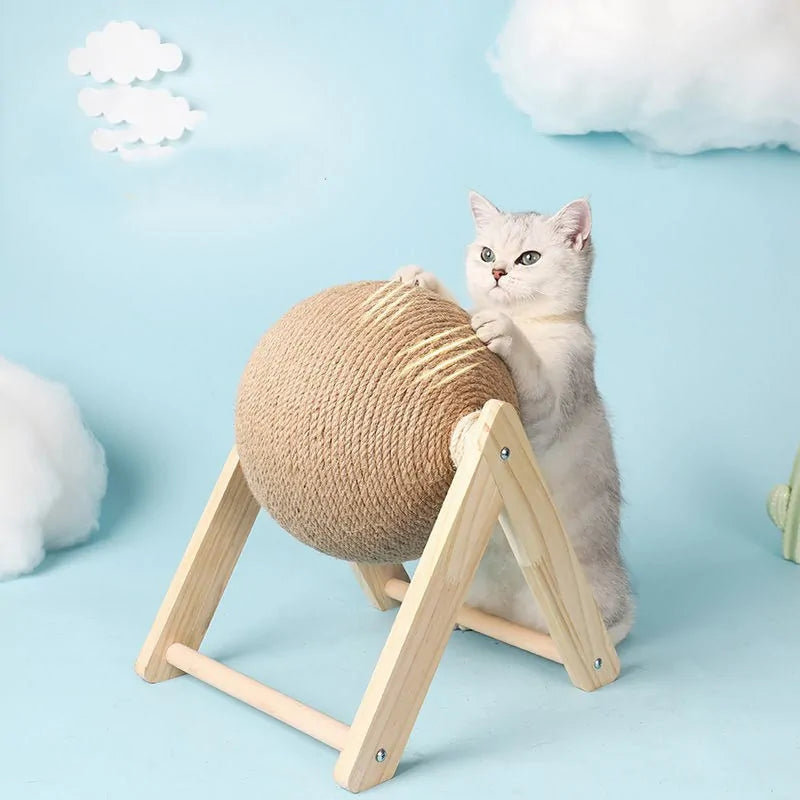 Feline-Friendly Scratching Sphere