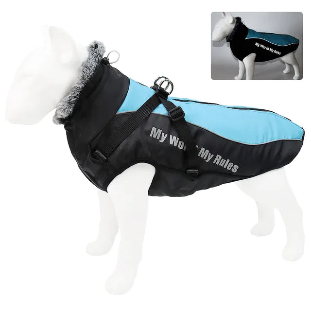 Waterproof Cotton Dog Coat