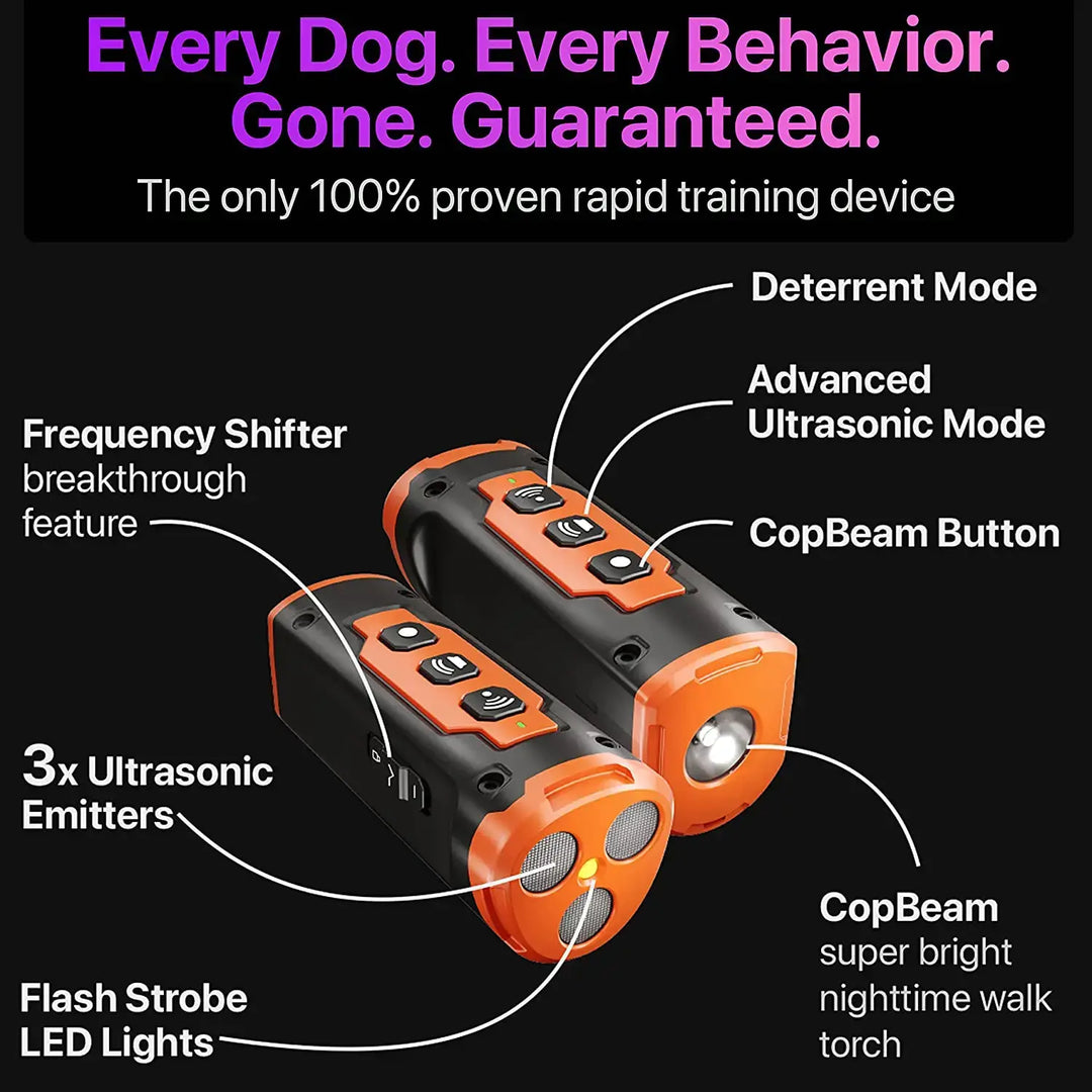 Ultrasonic Pet Training and Deterrent Device