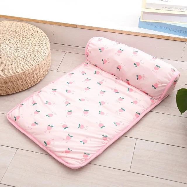 Pet Ice Silk Cooling Nest Pad