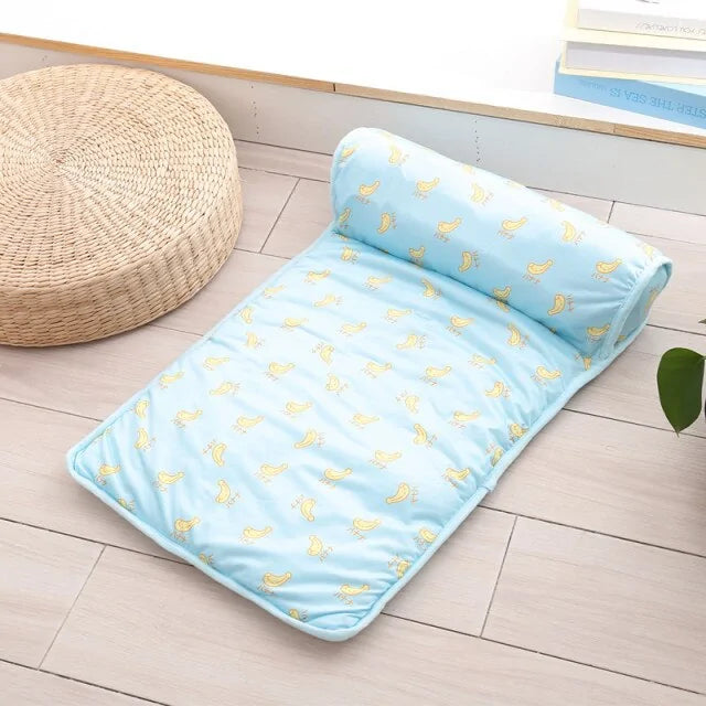 Pet Ice Silk Cooling Nest Pad