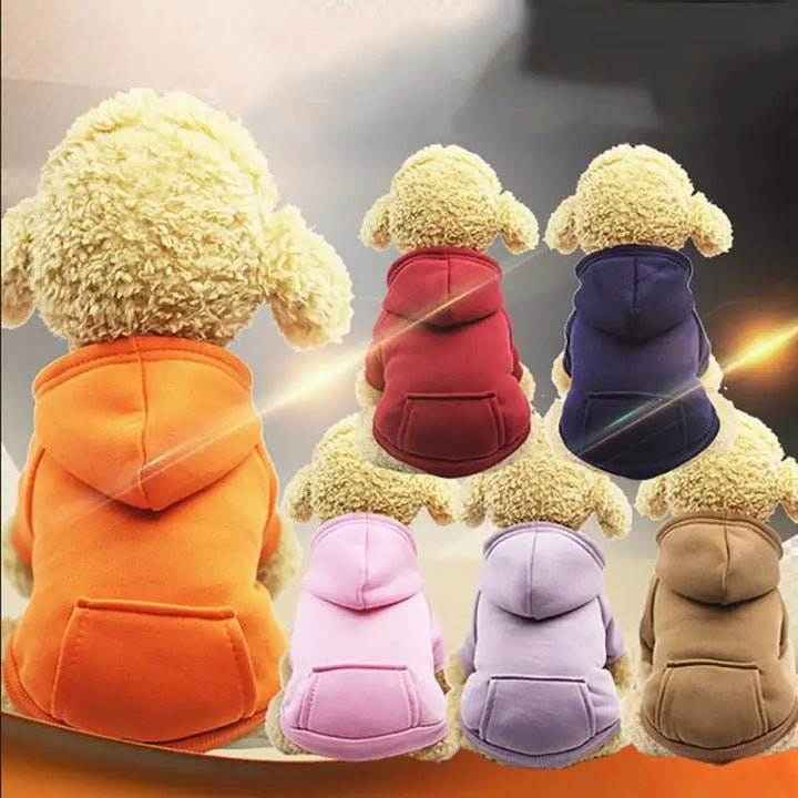 Cozy Pet Dog Hoodie in Soft Fleece