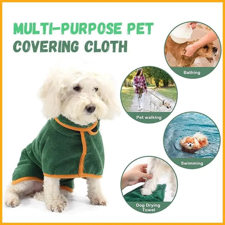 Microfiber Pet Drying Coat