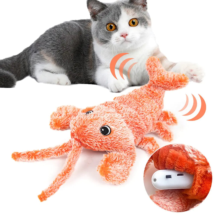 Shrimp Jumping Cat Toy