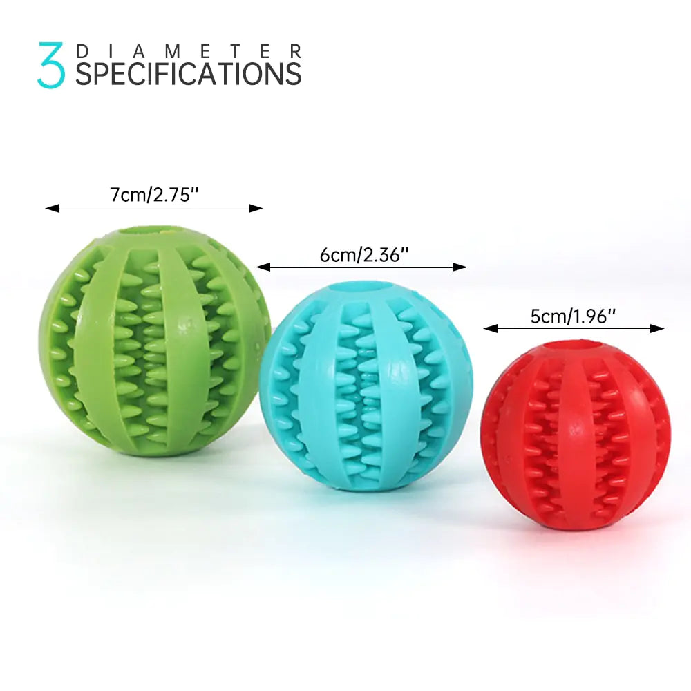 Pet Chew Toys: Rubber Ball Delights