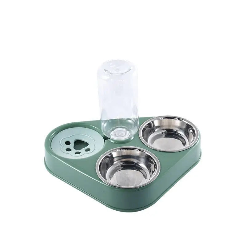 Triple-Function Pet Feeding Station