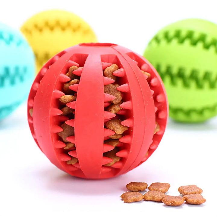 Pet Chew Toys: Rubber Ball Delights