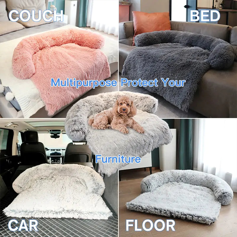 Dog Comfort Haven: Plush Bed Cushion