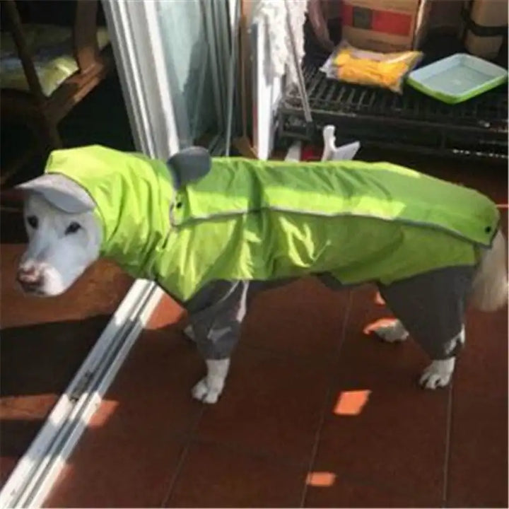 Waterproof Dog Raincoat Jumpsuit