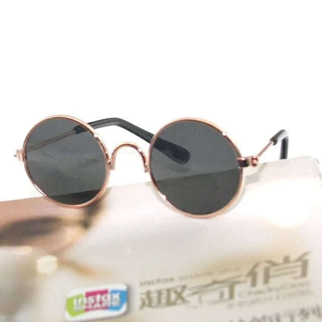 Retro Circular Cat Sunglasses