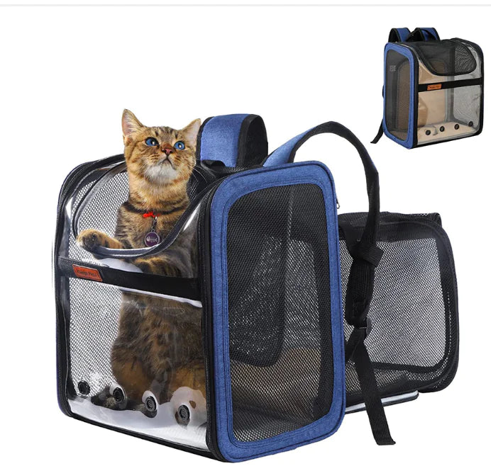 Expandable Pet Carrier Backpack