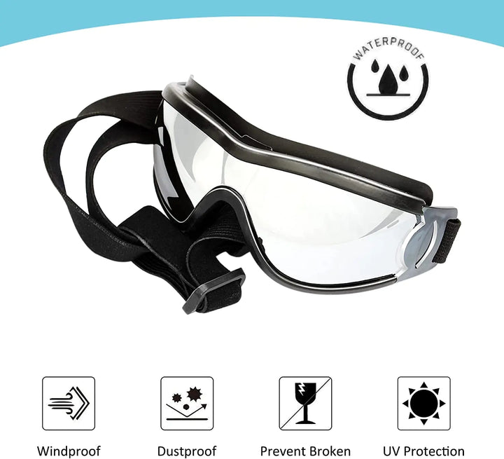 Dog Goggles with Adjustable Straps