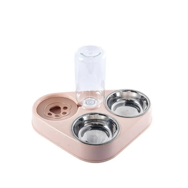 Triple-Function Pet Feeding Station