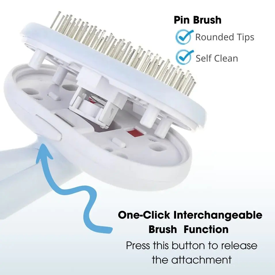 Self-Cleaning Slicker Pet Brush