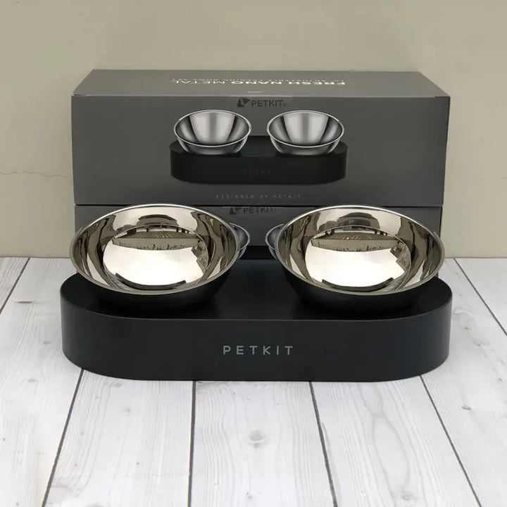 Adjustable Double Feeder Bowls for Pets by PetKit