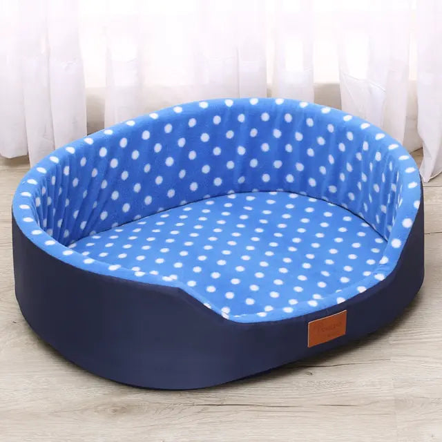 Reversible Soft Pet Bed for Cats and Dogs