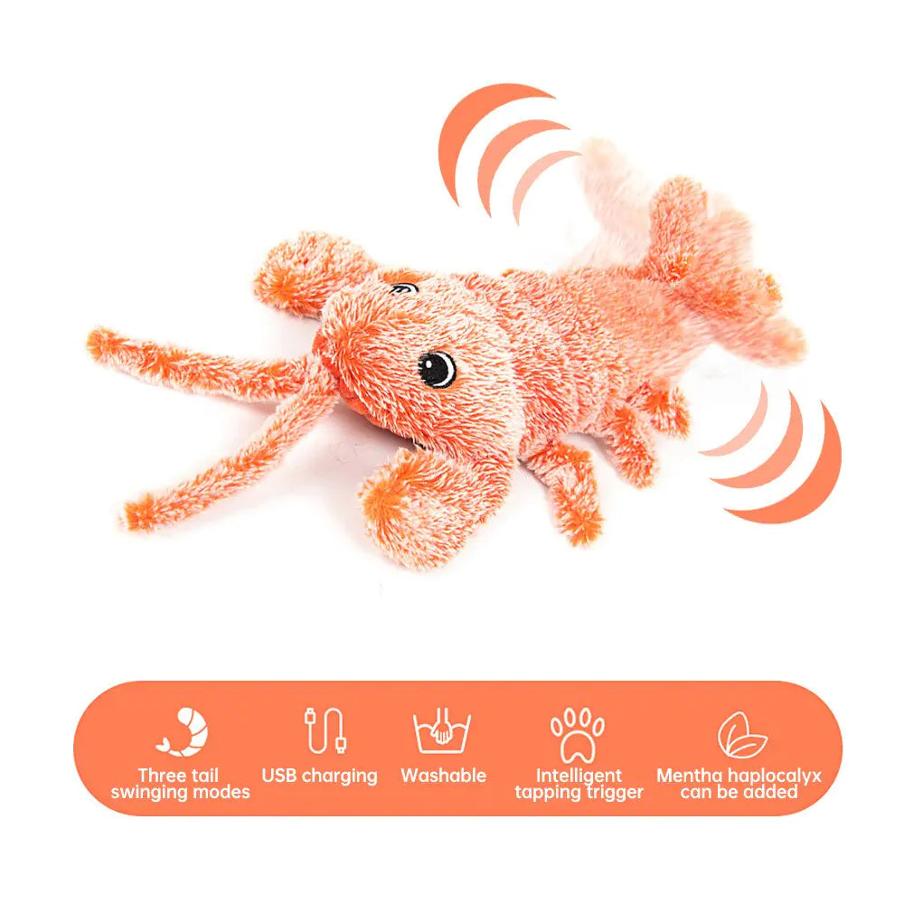 Shrimp Jumping Cat Toy