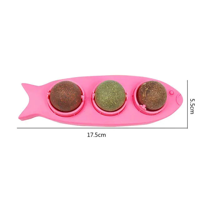 Catnip Ball Wall Mount