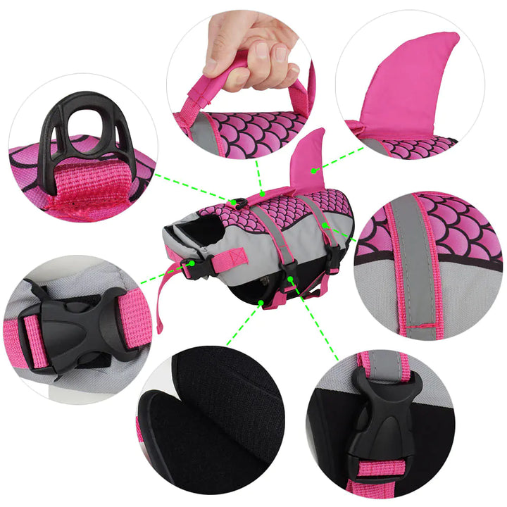 Pet Life Vest Collar Harness