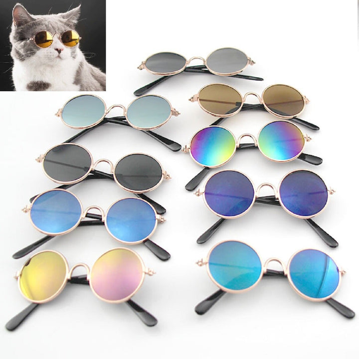 Retro Circular Cat Sunglasses