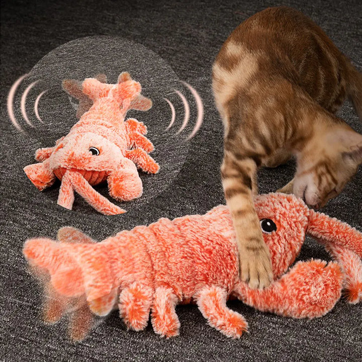 Shrimp Jumping Cat Toy