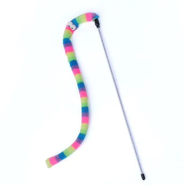 Feather Cat Teaser Wand Toy