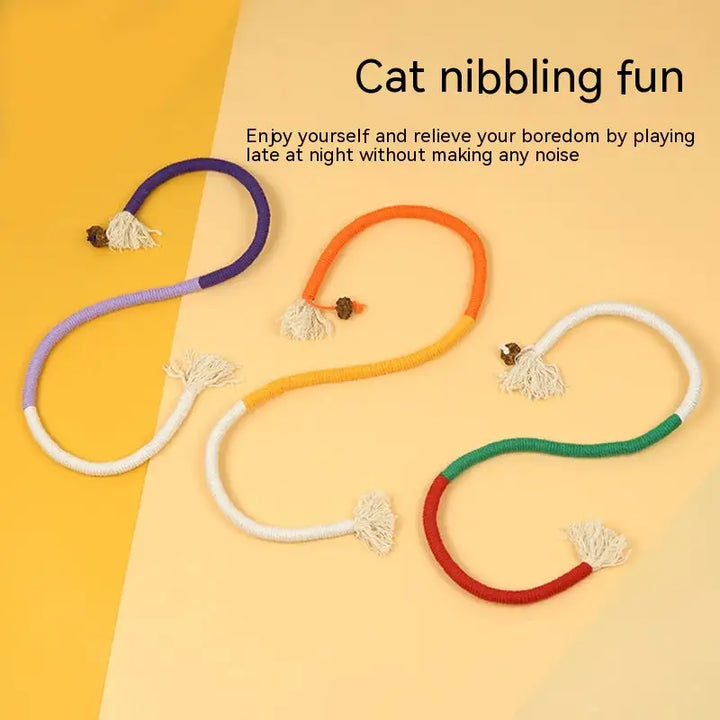 Interactive Self-Hitting Cat Bite Toy