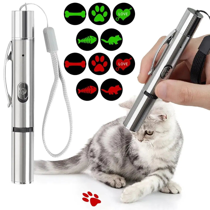 Multi-Pattern Laser Pointer for Pets