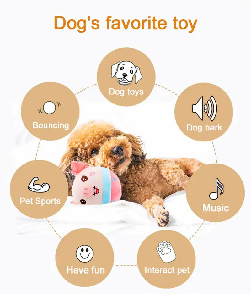 Interactive Stuffed Animal Toy