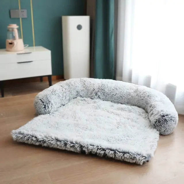 Dog Comfort Haven: Plush Bed Cushion